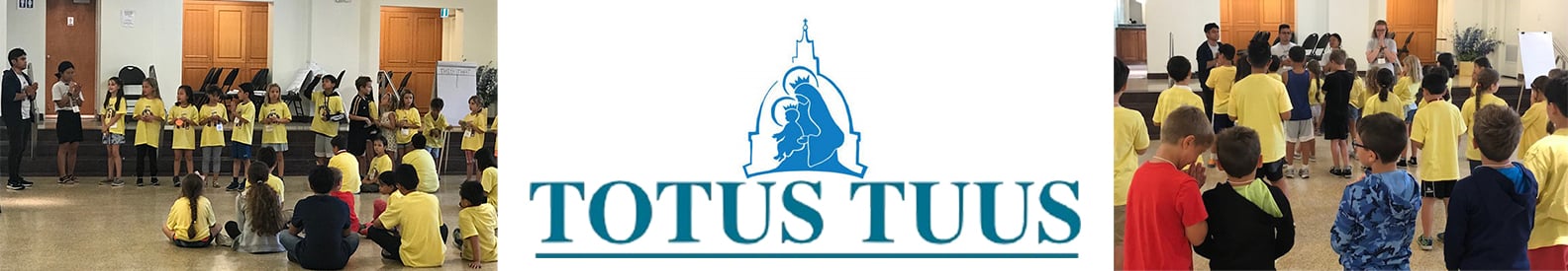 Totus Tuus Web Banner